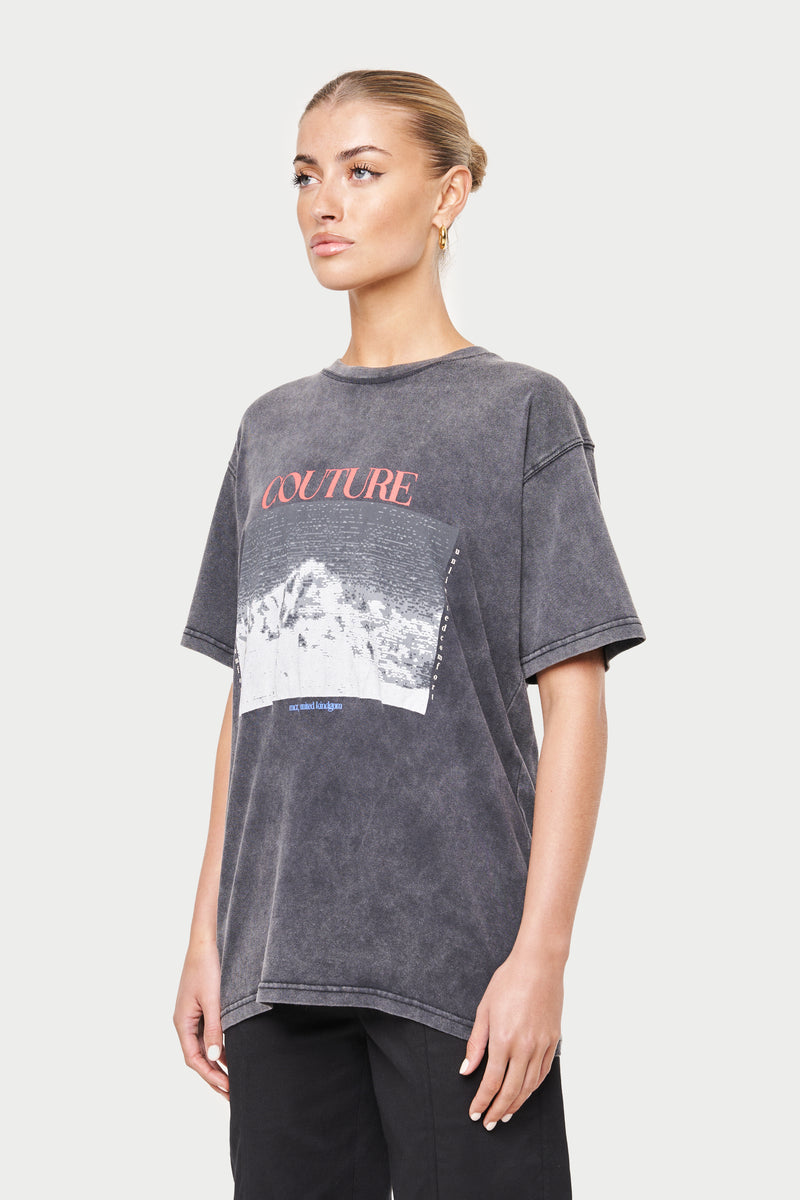 Unlimited Comfort Graphic T-shirt - Acid Wash – The Couture Club