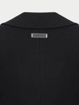 LONGLINE OVERCOAT - BLACK