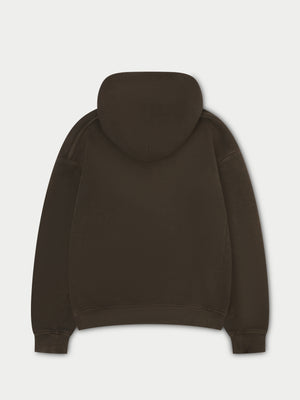 LAUNDERED CLASSICS HOODIE - BROWN