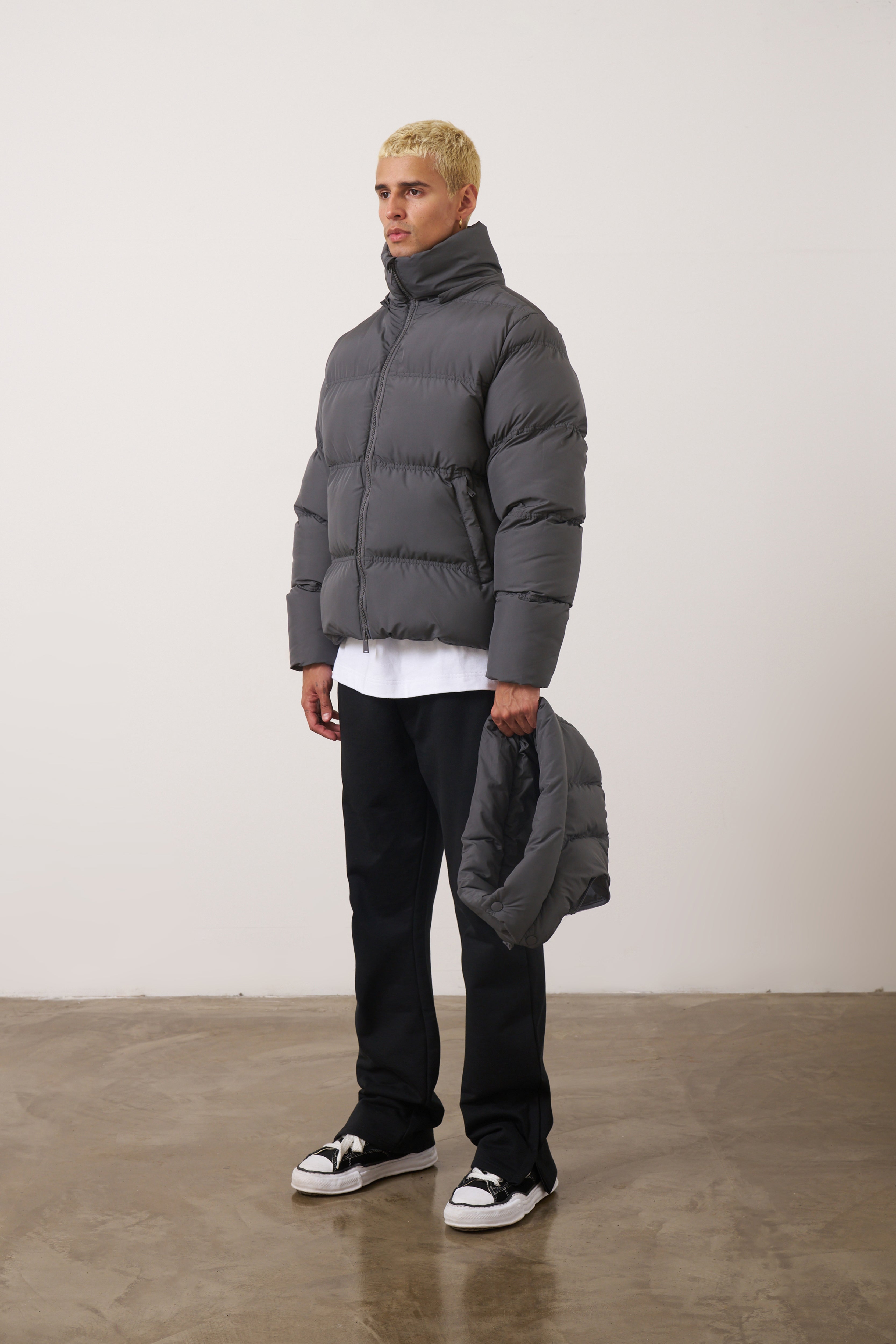 Matte sale puffer jacket