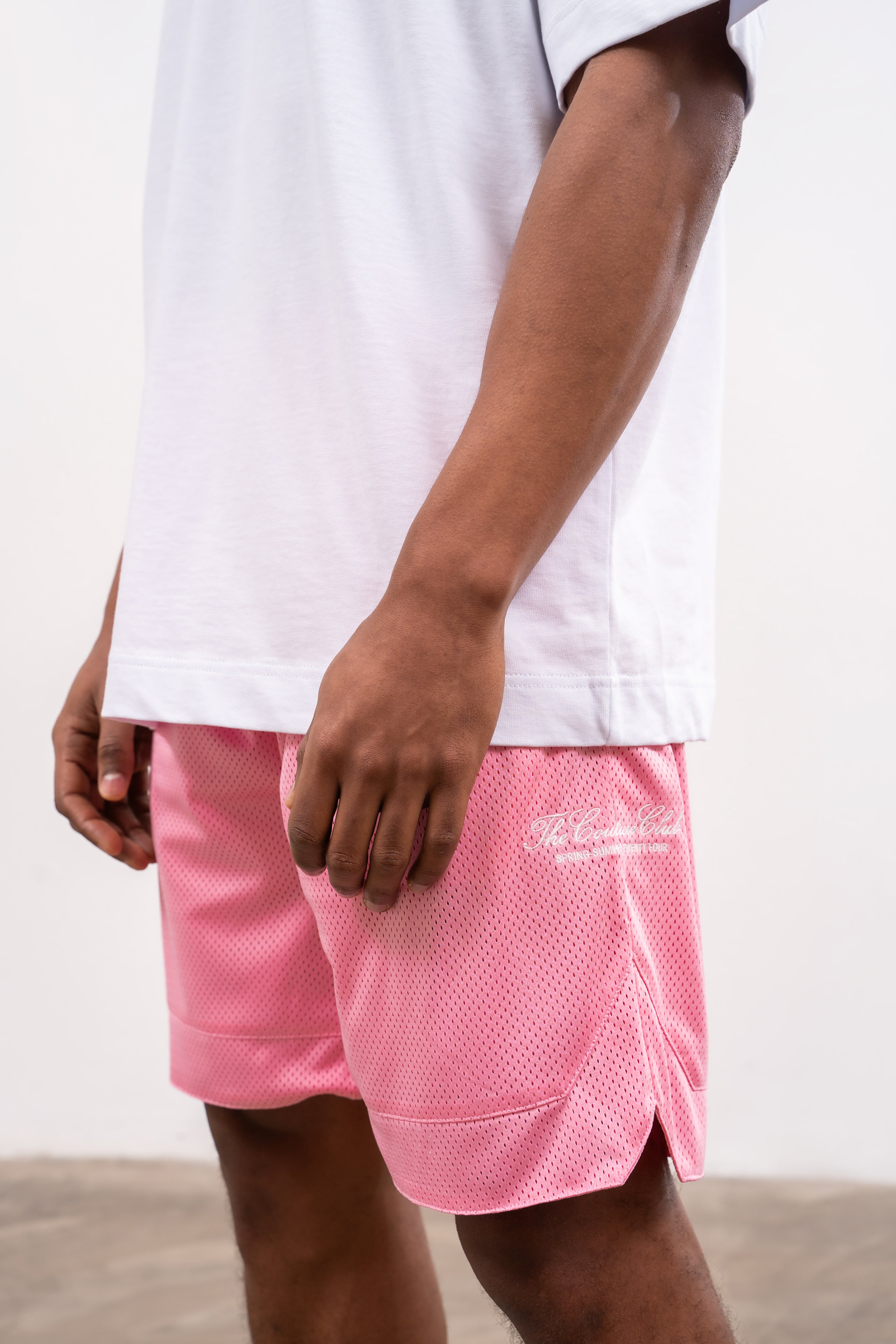 AIRTEX PANELLED SHORTS PINK The Couture Club