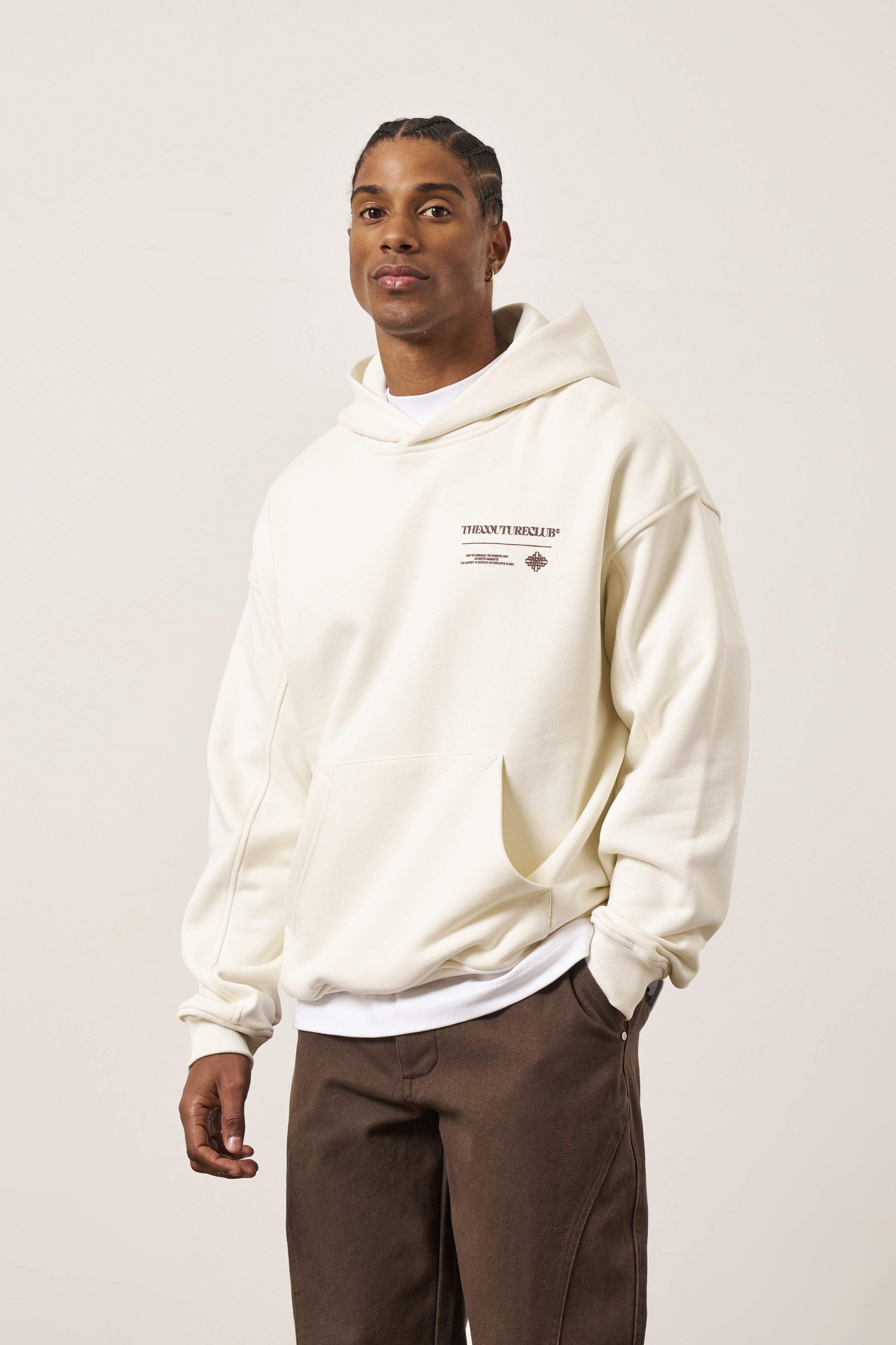 White hot sale hoodie graphic