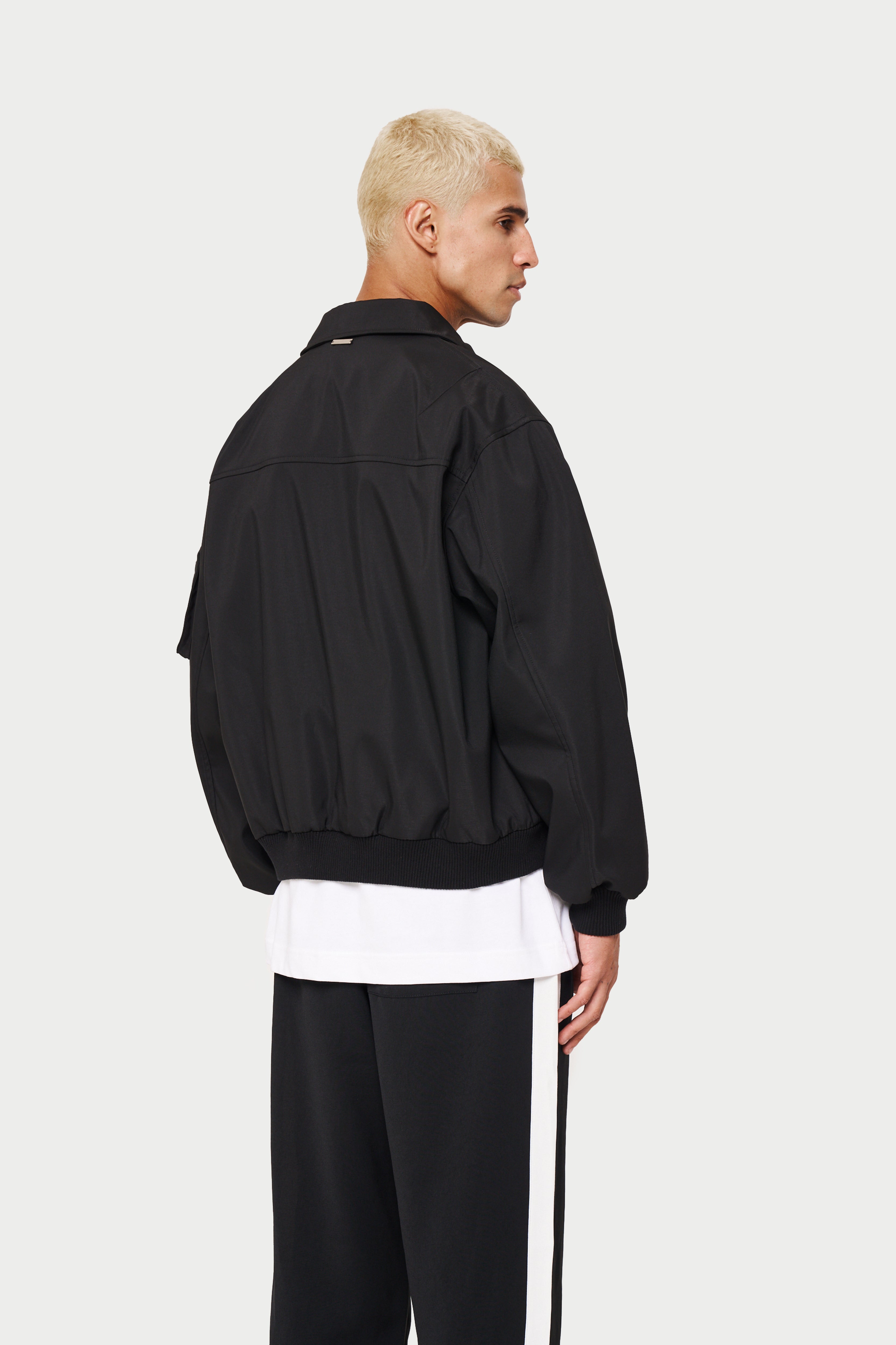 Fear of god bomber jacket outlet black