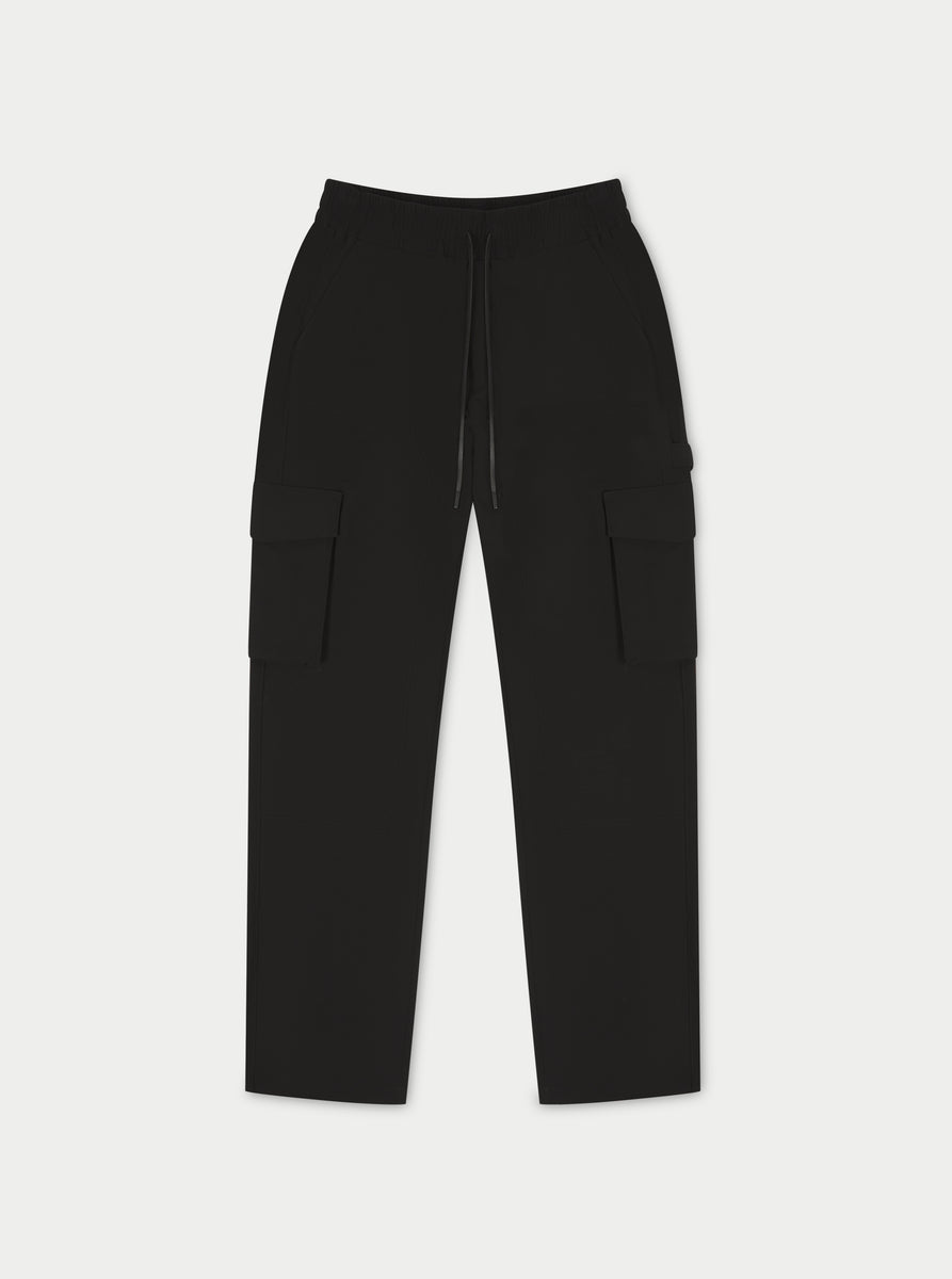 TECHNICAL CARPENTER CARGO PANTS - BLACK – The Couture Club