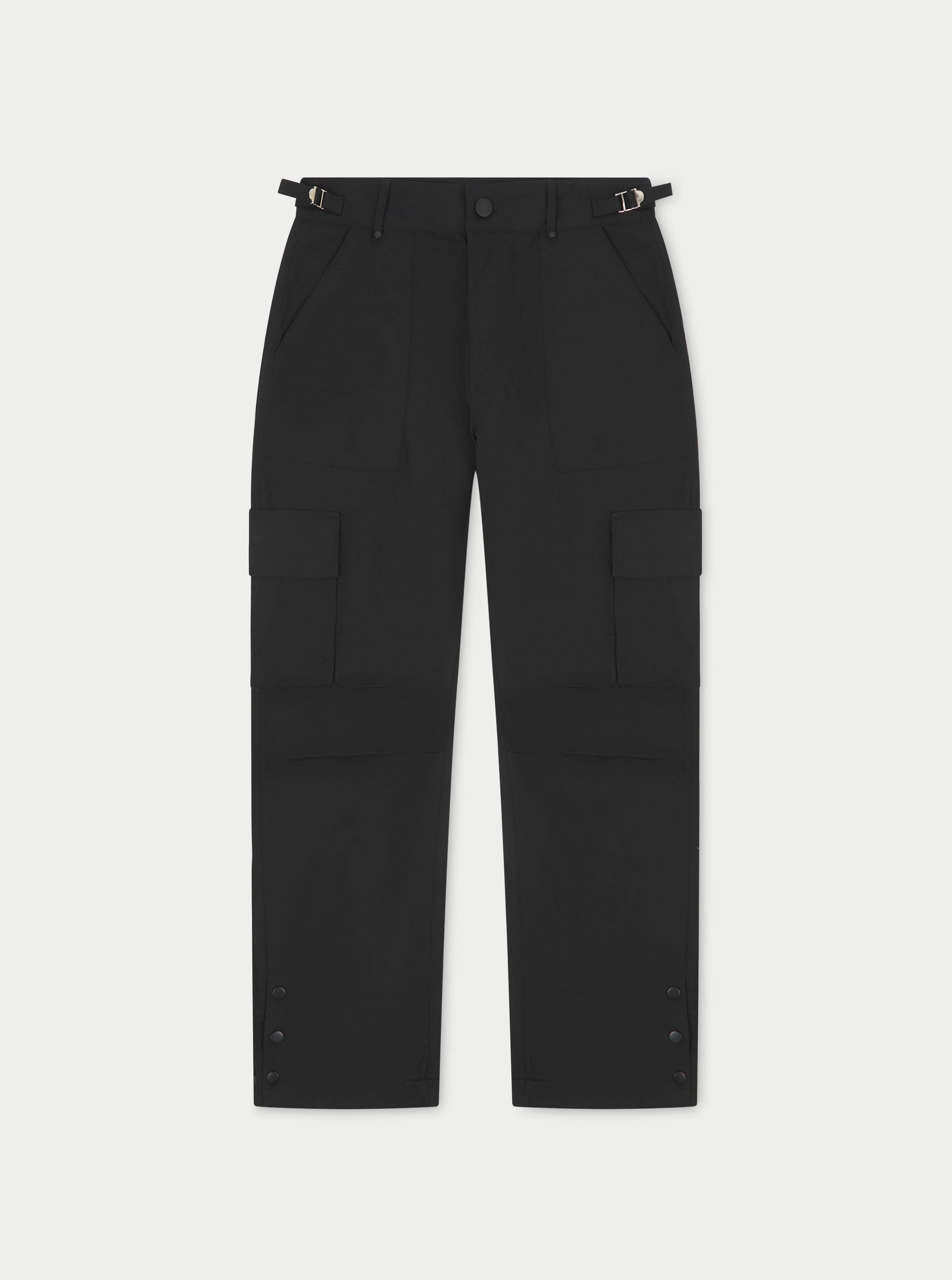 Relaxed Fit Cargo trousers - Black - Men | H&M IN