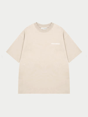 HEAVYWEIGHT COPYRIGHT T-SHIRT - BEIGE