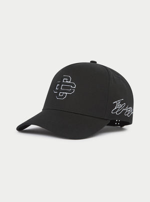 RAISED EMBLEM CAP - BLACK