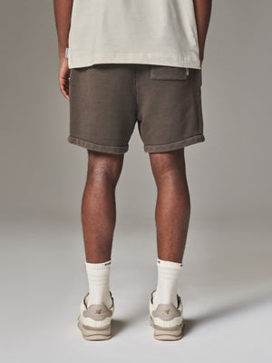 LAUNDERED CLASSICS SHORTS - BROWN