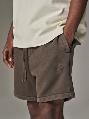 LAUNDERED CLASSICS SHORTS - BROWN