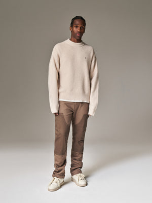 CANVAS CARPENTER TROUSER - BROWN