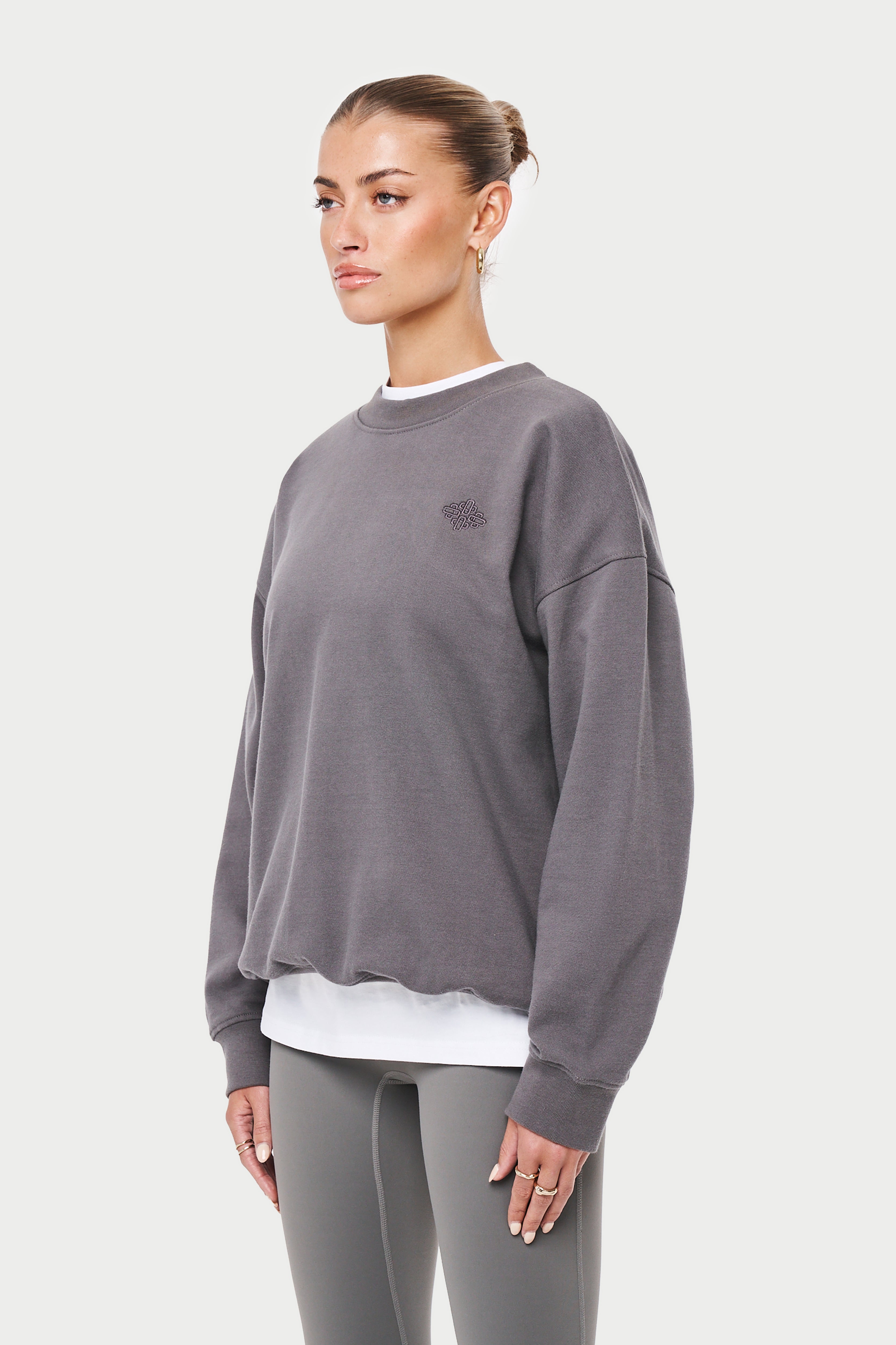 Charcoal sweatshirt store