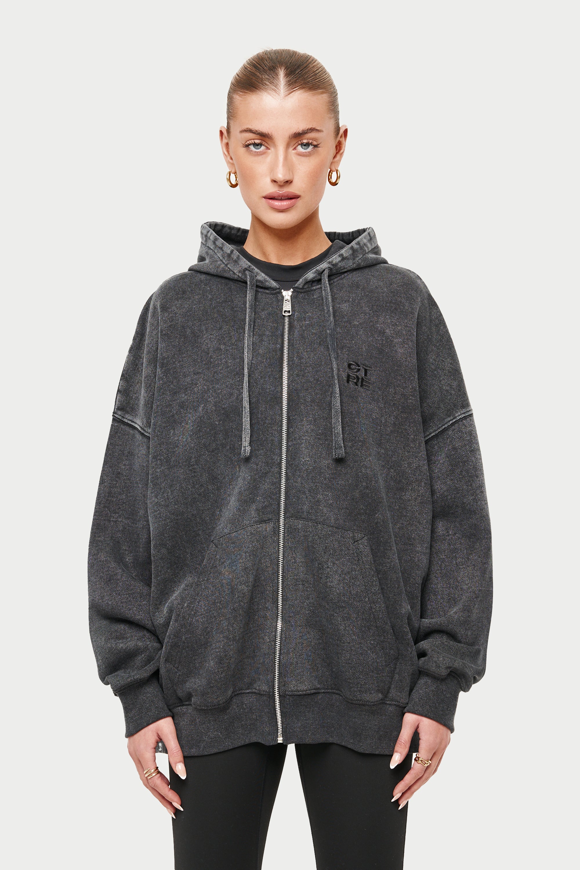 Oversized on sale washed hoodie