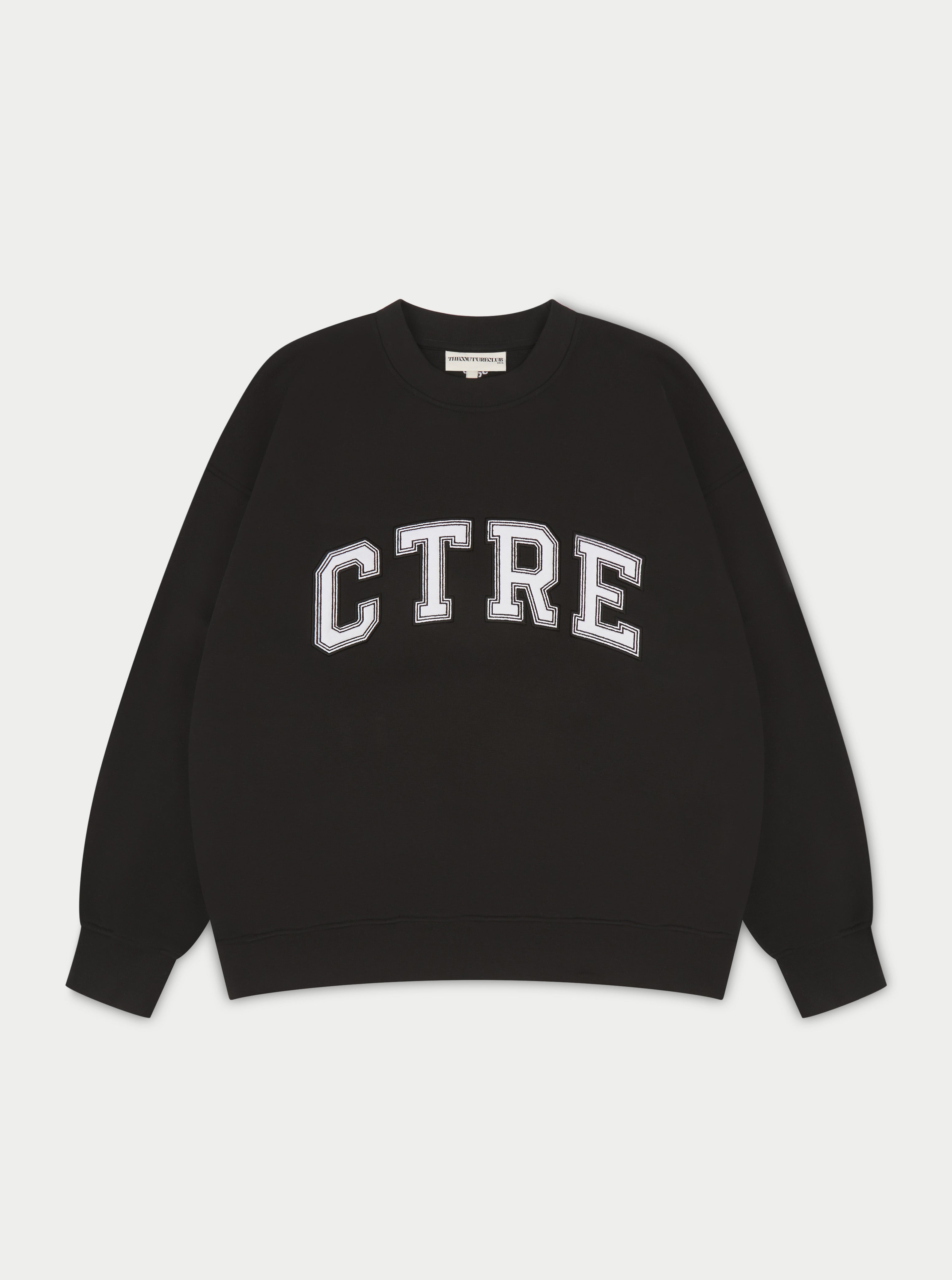 CTRE SWEATSHIRT - BLACK – The Couture Club