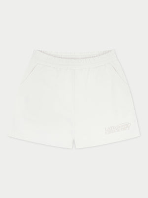 LATE CHECKOUT SHORTS - OFF WHITE