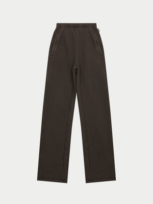 LAUNDERED CLASSICS STRAIGHT LEG JOGGERS - WASHED BROWN