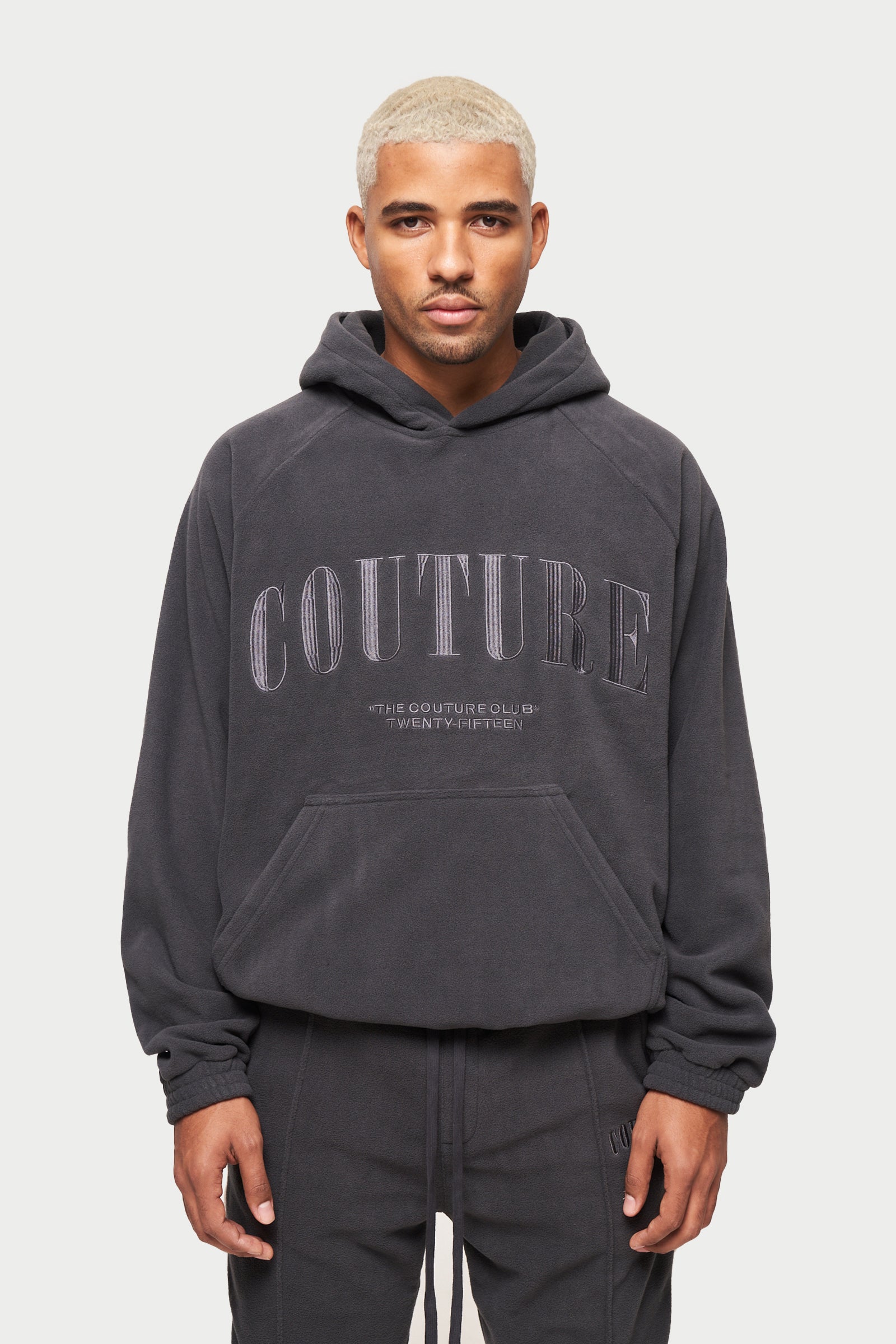 Couture shop fleece hoodie