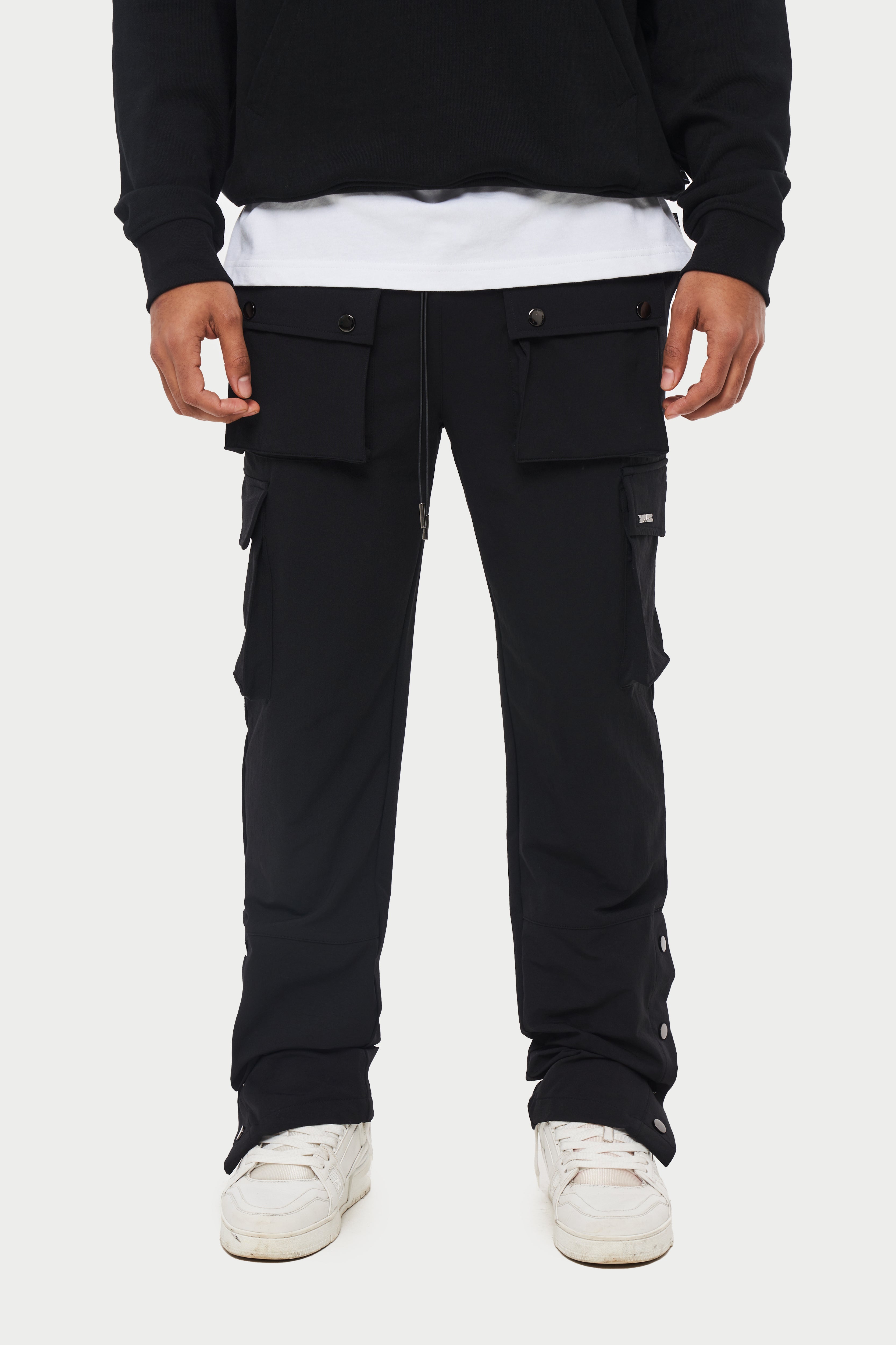 Snap cargo clearance pants